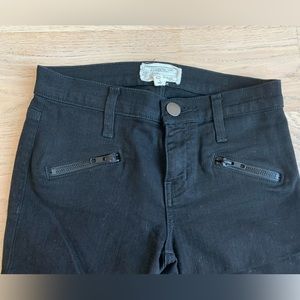 Current/Elliott The Soho Zip Stiletto
Jet Black w/ Black Zippers (24)